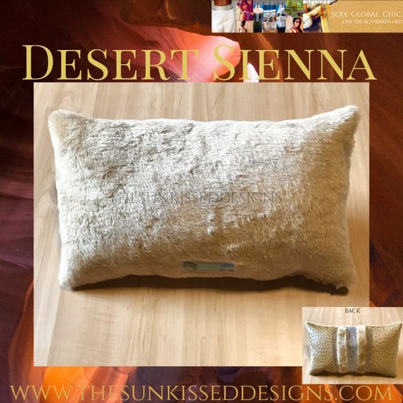 Desert Sienna Pillow Set of 2 By~The Sun*Kissed Designs